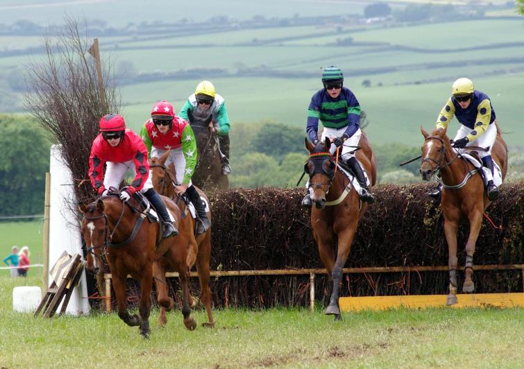 Jockey Richard Patrick leads on Mad Money
